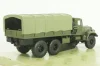 Краз-214Б борт с тентом зеленый 1963, Н287, Наш Автопром 1:43