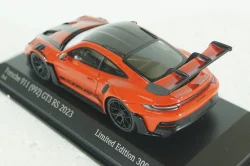 Porsche 911 (992) GT3 RS mit Weissach-Paket, red with black rims and black décor, 413062108, Minichamps 1:43