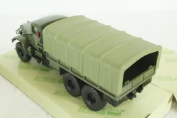 Краз-214Б борт с тентом зеленый 1963, Н287, Наш Автопром 1:43