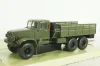 Краз-214Б борт с тентом зеленый 1963, Н287, Наш Автопром 1:43