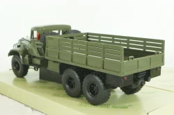 Краз-214Б борт с тентом зеленый 1963, Н287, Наш Автопром 1:43