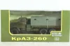 Краз-260 борт с тентом, Зеленый, 1979г, Н290, Наш Автопром 1:43