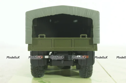 Краз-260 борт с тентом, Зеленый, 1979г, Н290, Наш Автопром 1:43