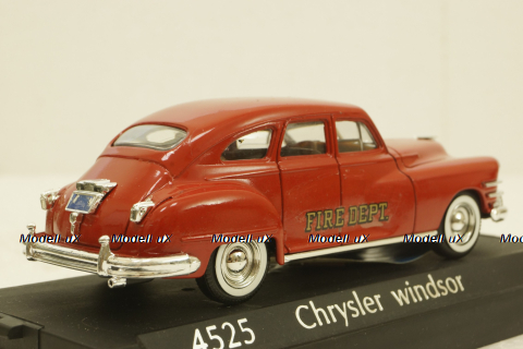 Chrysler Windsor, fire dept, 4525,  Solido 1:43