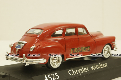 Chrysler Windsor, fire dept, 4525,  Solido 1:43