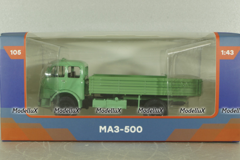 МАЗ-500, Легендарные Грузовики СССР №105, 1:43