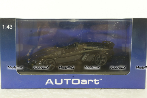 Lamborghini Aventador J Roadster 2012, black, 54653, AutoArt 1:43