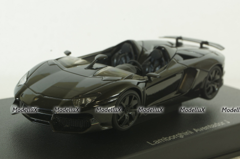 Lamborghini Aventador J Roadster 2012, black, 54653, AutoArt 1:43