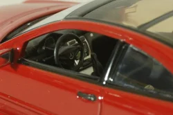 Mercedes C 230 Sport coupe (CL203) 2001, red, 430 03000, Minichamps 1:43