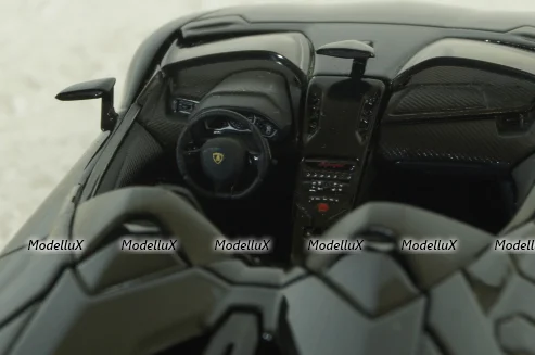 Lamborghini Aventador J Roadster 2012, black, 54653, AutoArt 1:43