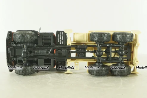 Краз-260 ЭО-4421А Экскаватор, красный/бежевий, Н745, Наш Автопром 1:43