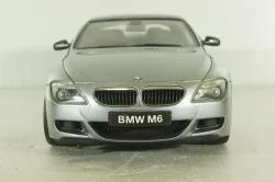 BMW M6 (E63) 2003, grey 08703S, Kyosho 1:18
