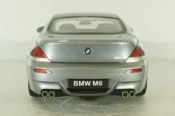 BMW M6 (E63) 2003, grey 08703S, Kyosho 1:18