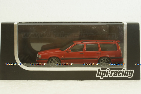 Volvo 850R Estate, red, HPI 1:43