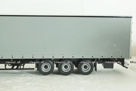 Камаз-54901 с п/п Нефаз-93341, син/серый, 102996, АвтоИстория 1:43