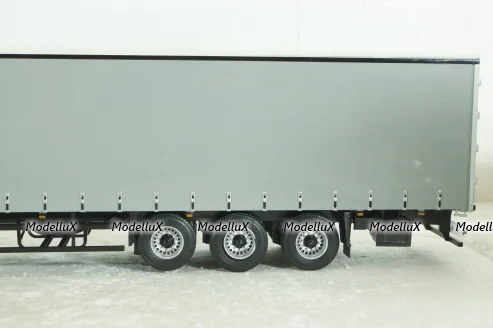 Камаз-54901 с п/п Нефаз-93341, син/серый, 102996, АвтоИстория 1:43