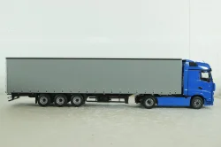 Камаз-54901 с п/п Нефаз-93341, син/серый, 102996, АвтоИстория 1:43