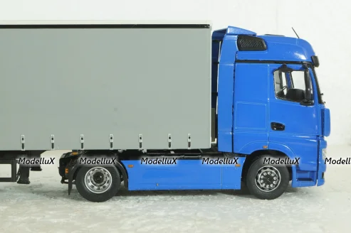 Камаз-54901 с п/п Нефаз-93341, син/серый, 102996, АвтоИстория 1:43