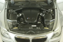 BMW M6 (E63) 2003, grey 08703S, Kyosho 1:18