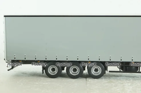 Камаз-54901 с п/п Нефаз-93341, син/серый, 102996, АвтоИстория 1:43