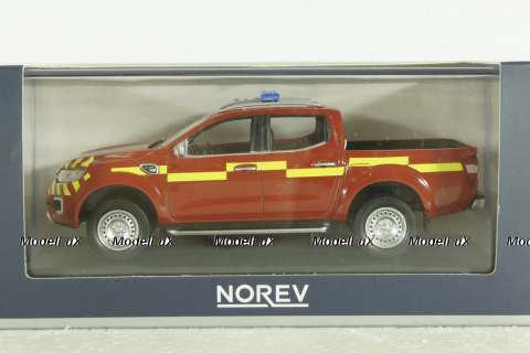 Renault Alaskan Pick-Up Pompiers 2017, 518393, Norev 1:43