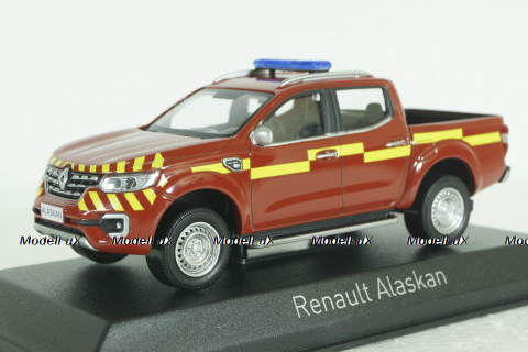 Renault Alaskan Pick-Up Pompiers 2017, 518393, Norev 1:43