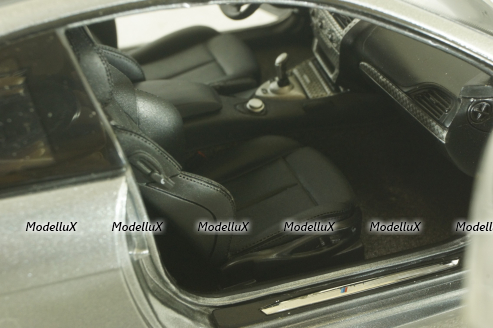 BMW M6 (E63) 2003, grey 08703S, Kyosho 1:18