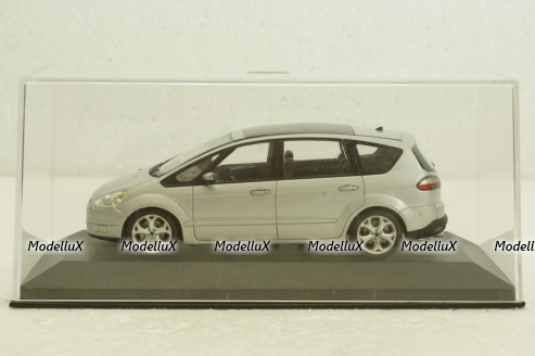 Ford S-Max 2007, Silver, 433085402, Minichamps 1:43