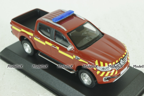 Renault Alaskan Pick-Up Pompiers 2017, 518393, Norev 1:43