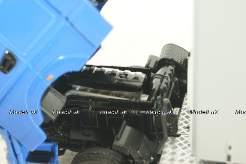 Камаз-54901 с п/п Нефаз-93341, син/серый, 102996, АвтоИстория 1:43