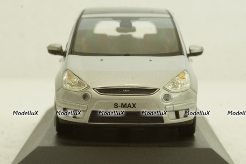 Ford S-Max 2007, Silver, 433085402, Minichamps 1:43