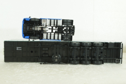 Камаз-54901 с п/п Нефаз-93341, син/серый, 102996, АвтоИстория 1:43