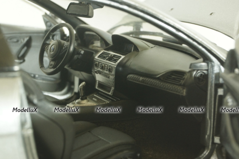 BMW M6 (E63) 2003, grey 08703S, Kyosho 1:18