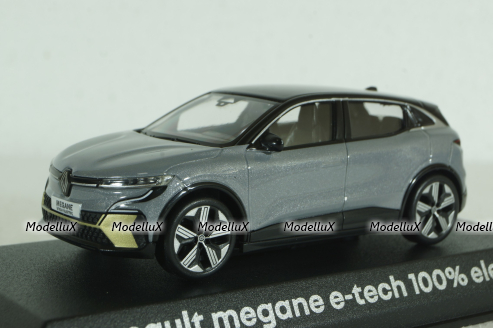 Renault Megane E-Tech 100% Electric 2022, Grey, 517920, Norev 1:43