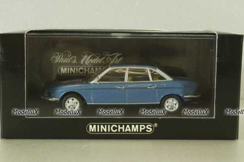 NSU RO 80, blue metallic, 1972, 430015400, Minichamps 1:43