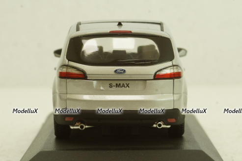 Ford S-Max 2007, Silver, 433085402, Minichamps 1:43