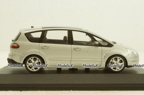 Ford S-Max 2007, Silver, 433085402, Minichamps 1:43