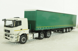 КАМАЗ-65206 с полуприцепом НЕФАЗ-93341, арт. 102972, Аист 1:43