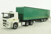 КАМАЗ-65206 с полуприцепом НЕФАЗ-93341, арт. 102972, Аист 1:43