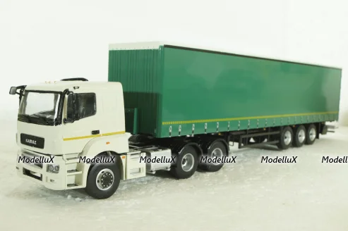 КАМАЗ-65206 с полуприцепом НЕФАЗ-93341, арт. 102972, Аист 1:43