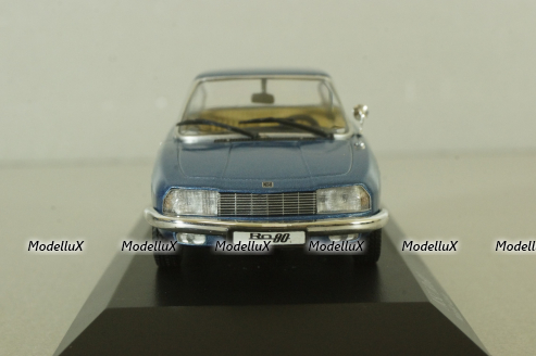 NSU RO 80, blue metallic, 1972, 430015400, Minichamps 1:43