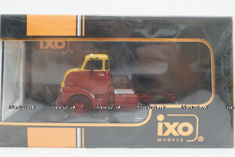GMC 950 Coe red/yellow, TR081, IXO 1:43