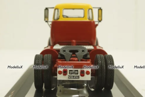 GMC 950 Coe red/yellow, TR081, IXO 1:43