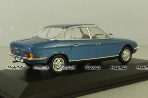 NSU RO 80, blue metallic, 1972, 430015400, Minichamps 1:43