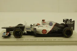 Sauber F1 C31 N14 GP Montecarlo 2012 Kamui Kobayashi, S3032, Spark 1:43