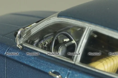 NSU RO 80, blue metallic, 1972, 430015400, Minichamps 1:43