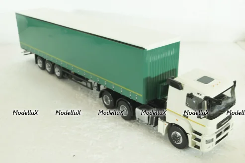 КАМАЗ-65206 с полуприцепом НЕФАЗ-93341, арт. 102972, Аист 1:43