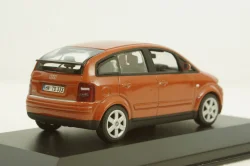 Audi A2 1999, orange 2.00.222.00748.002, Minichamps 1:43