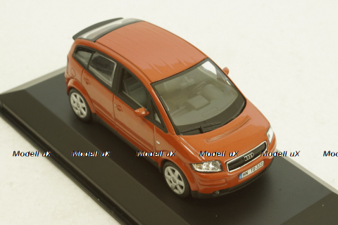 Audi A2 1999, orange 2.00.222.00748.002, Minichamps 1:43