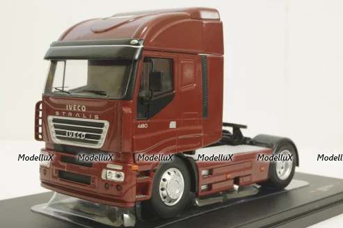 Iveco Stralis metallic-red 2012, TR086, IXO 1:43